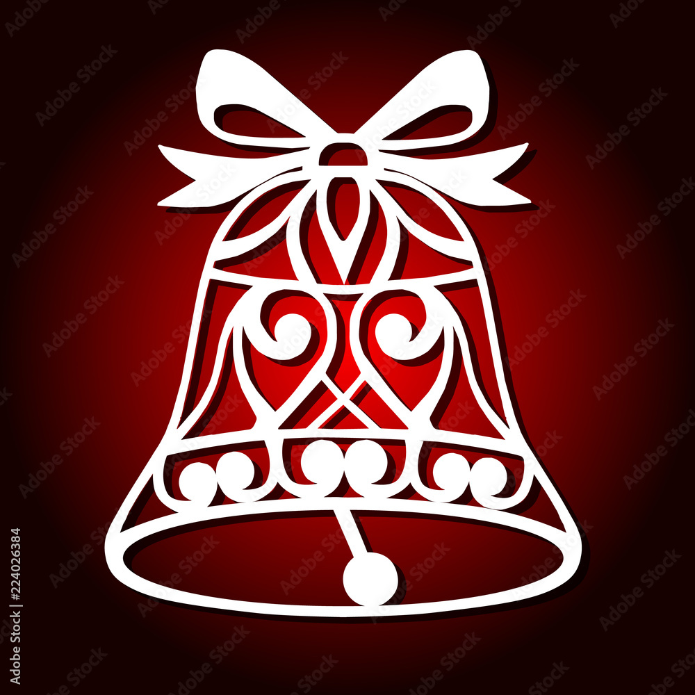 Paper bell sales christmas decorations