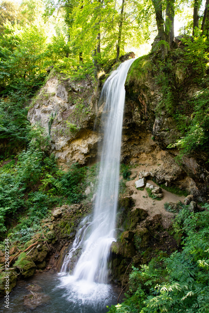 Waterfall in Lillafured park