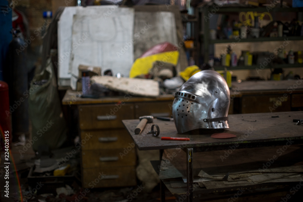Fototapeta premium Blacksmith workshop