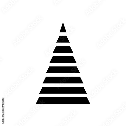 Road cone icon. Vector concept illustration for design.