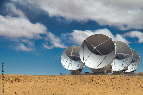 Canvastavla The worldwide biggest telescope Array is in Chile