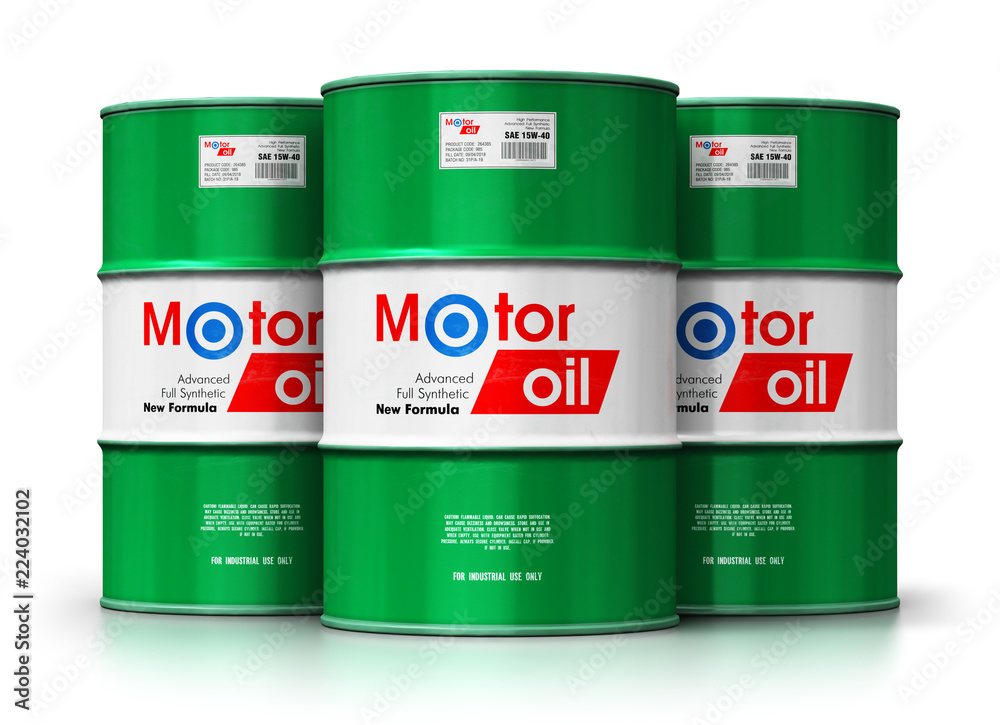 Group of barrels with motor oil lubricant isolated on white background Group of barrels with motor oil lubricant isolated on white background