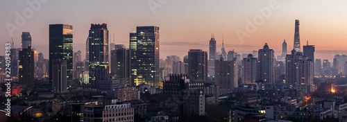 Shanghai Skyline - Panorama © Chris Redan
