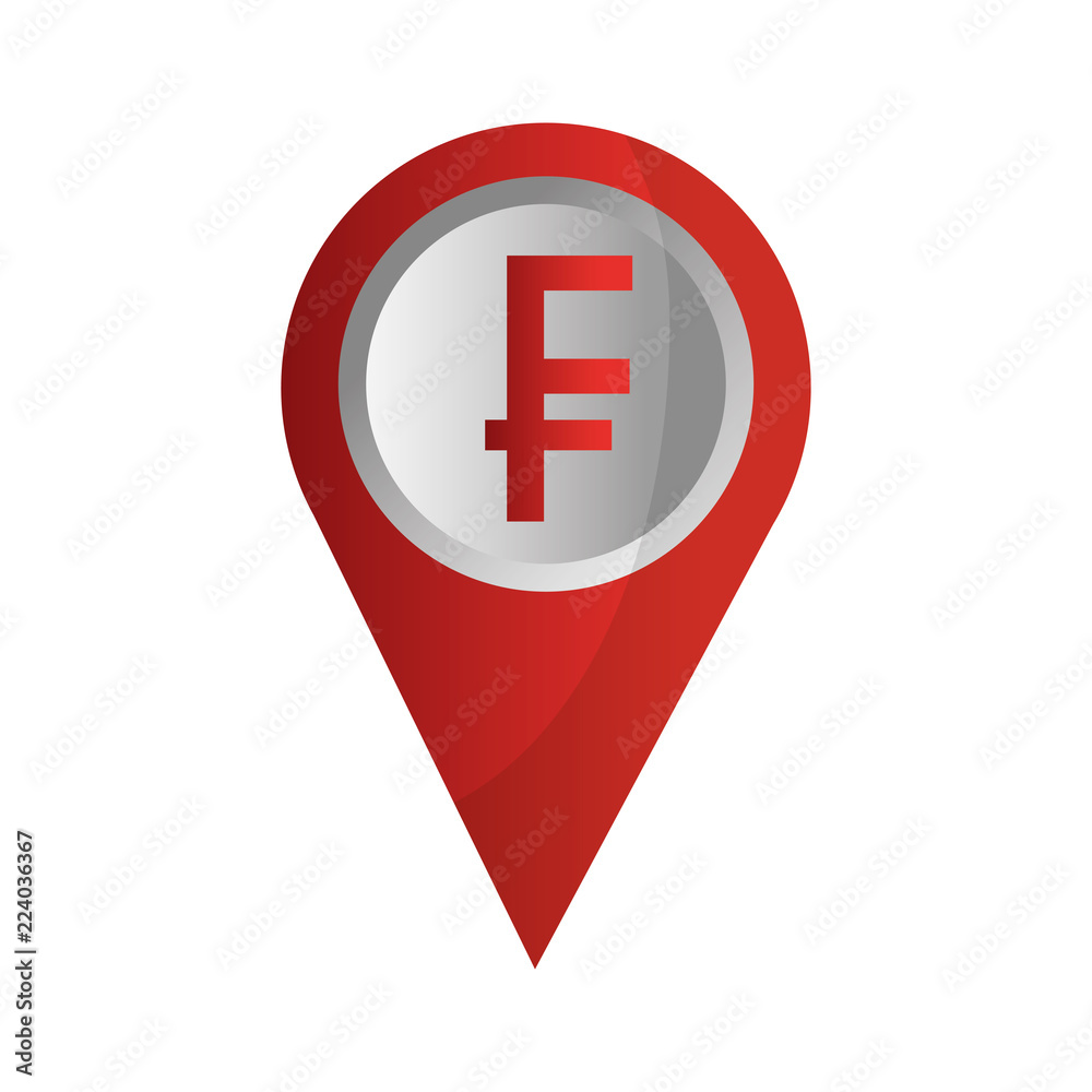 pin pointer location with symbol crypto money pin pointer location with symbol crypto money