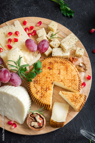 Cheese platter photo