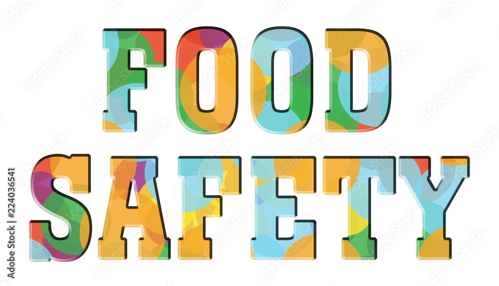 Food Safety Multicolor banner logo
