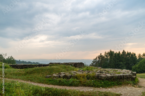 Landscape with Ruins and Clouds