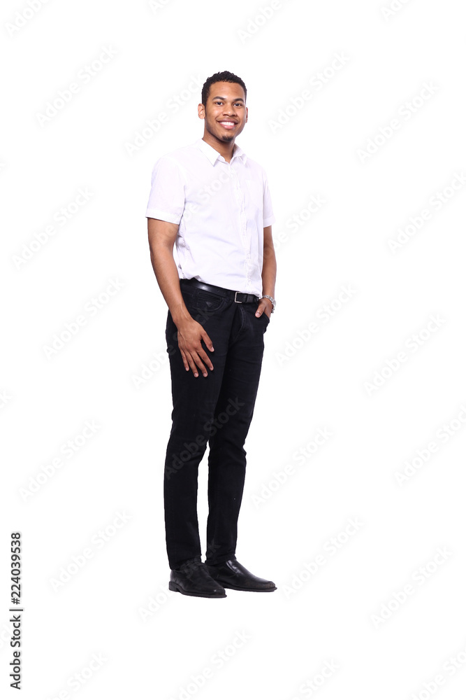Full body afro man Full body afro man