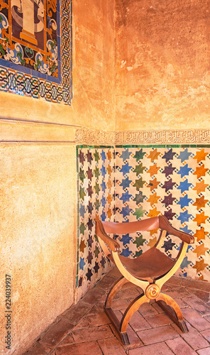 Chair in the Alhambra