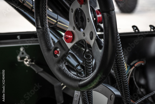 Dragster on the speedway