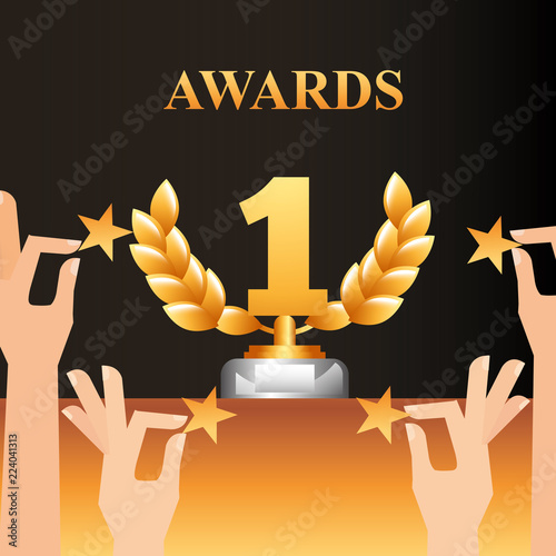 movie awards concept