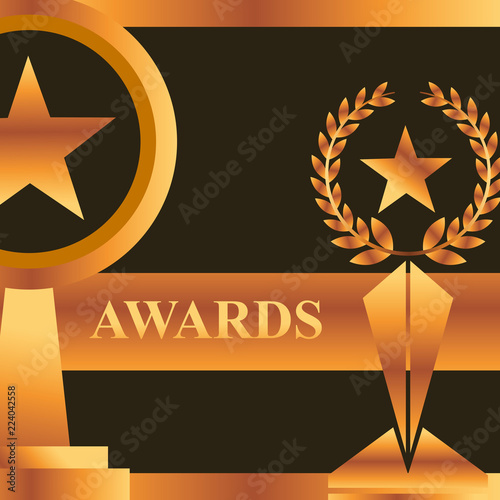 movie awards concept