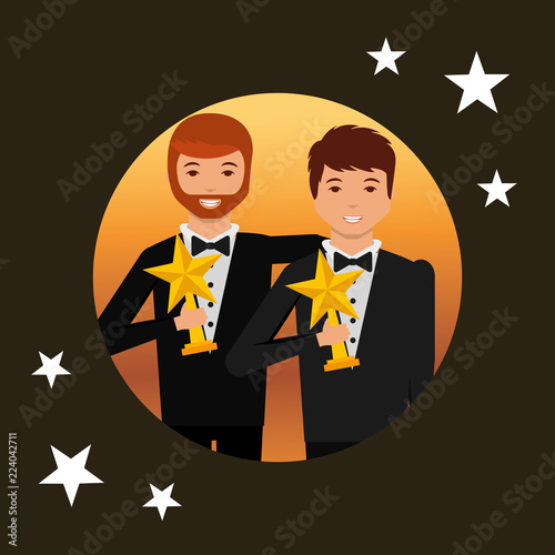movie awards concept