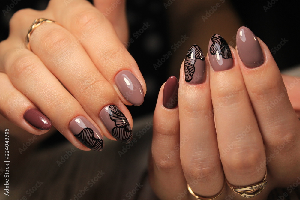 glamorous manicure design glamorous manicure design