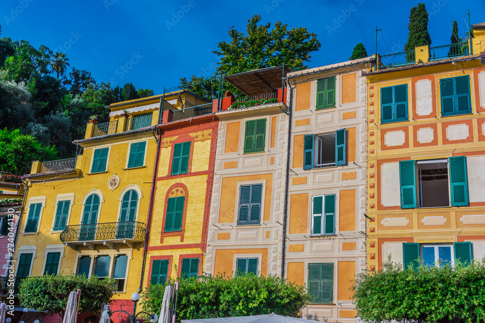 Fototapeta premium Picturesque fishing village Portofino, Liguria, Italy