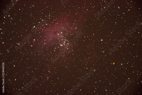 Nebula of the Eagle, M16. Nebula of emission located in the Constellation of Serpens.