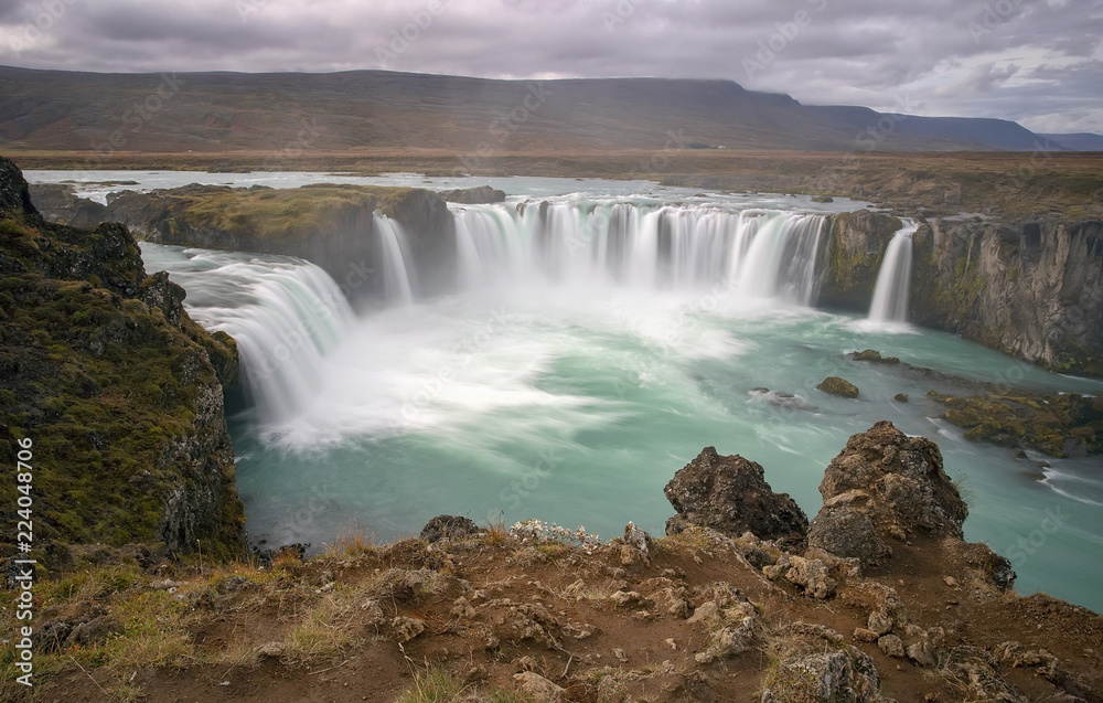 Obraz premium Goðafoss waterfall, Iceland