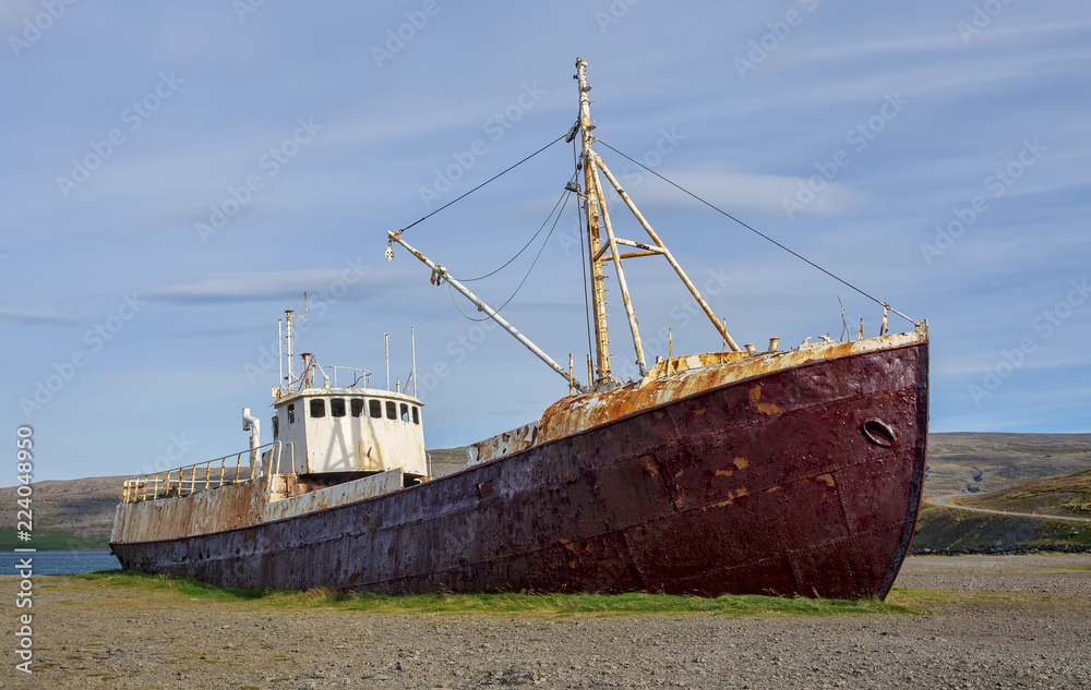 Icelandic shipwreck