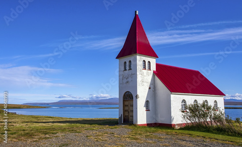 Prestsbakki church, Iceland