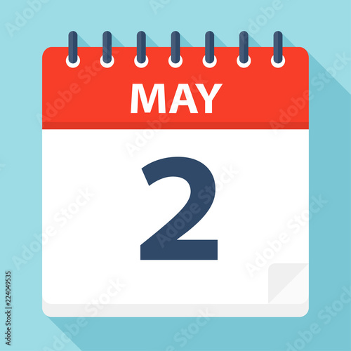 May 2 - Calendar Icon