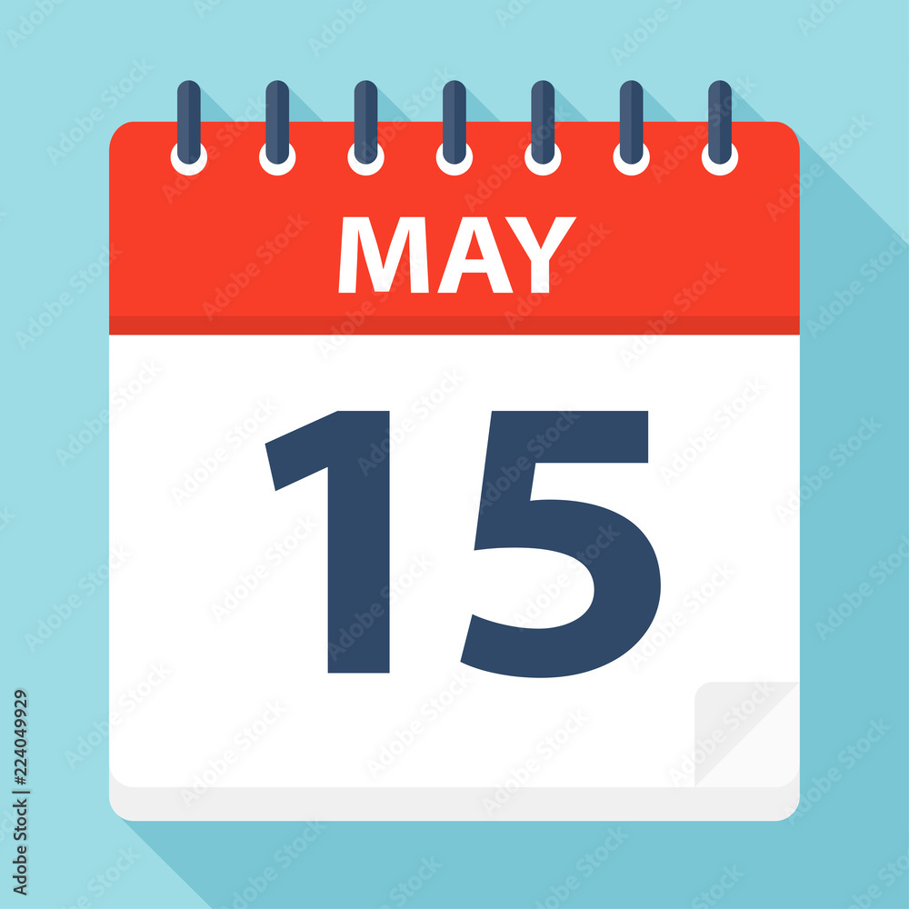 May 15 - Calendar Icon May 15 - Calendar Icon