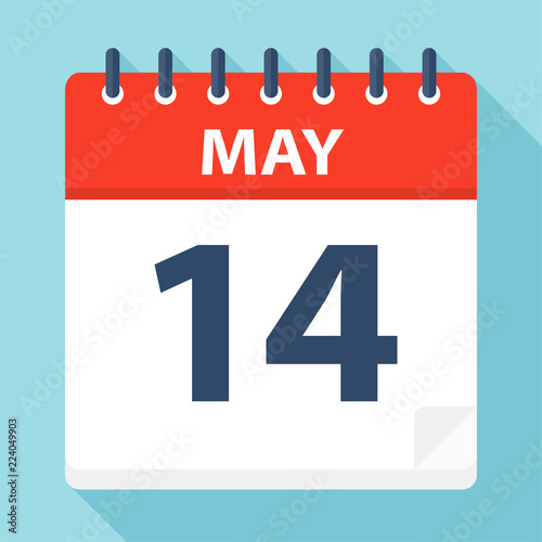 May 14 - Calendar Icon