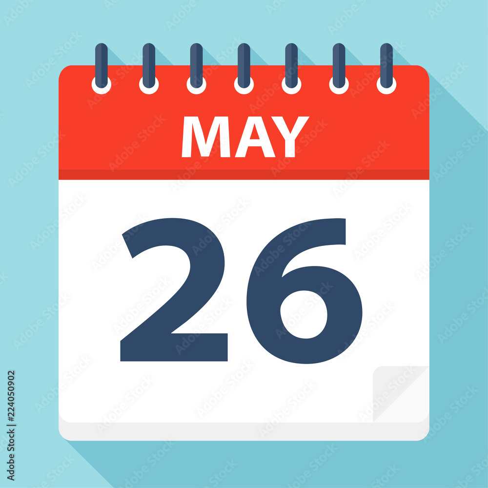 May 26 - Calendar Icon May 26 - Calendar Icon
