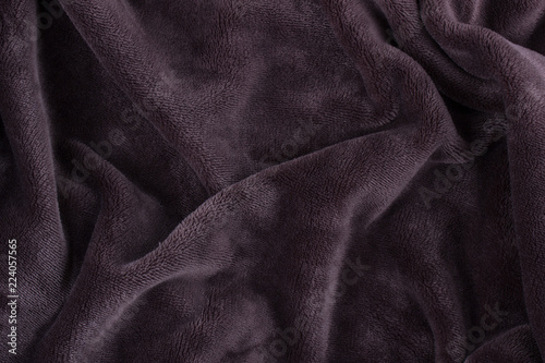 abstract waves of dark shiny fabric, terry and fleecy fabric, WellSoft