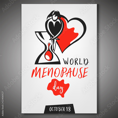 Menopause day poster