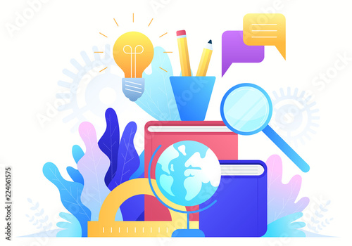 Online Education, training courses, distance education and global education.