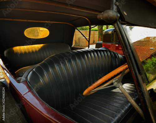 Vintage car seats