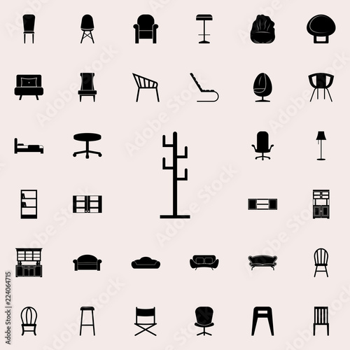hanger icon. Furniture icons universal set for web and mobile