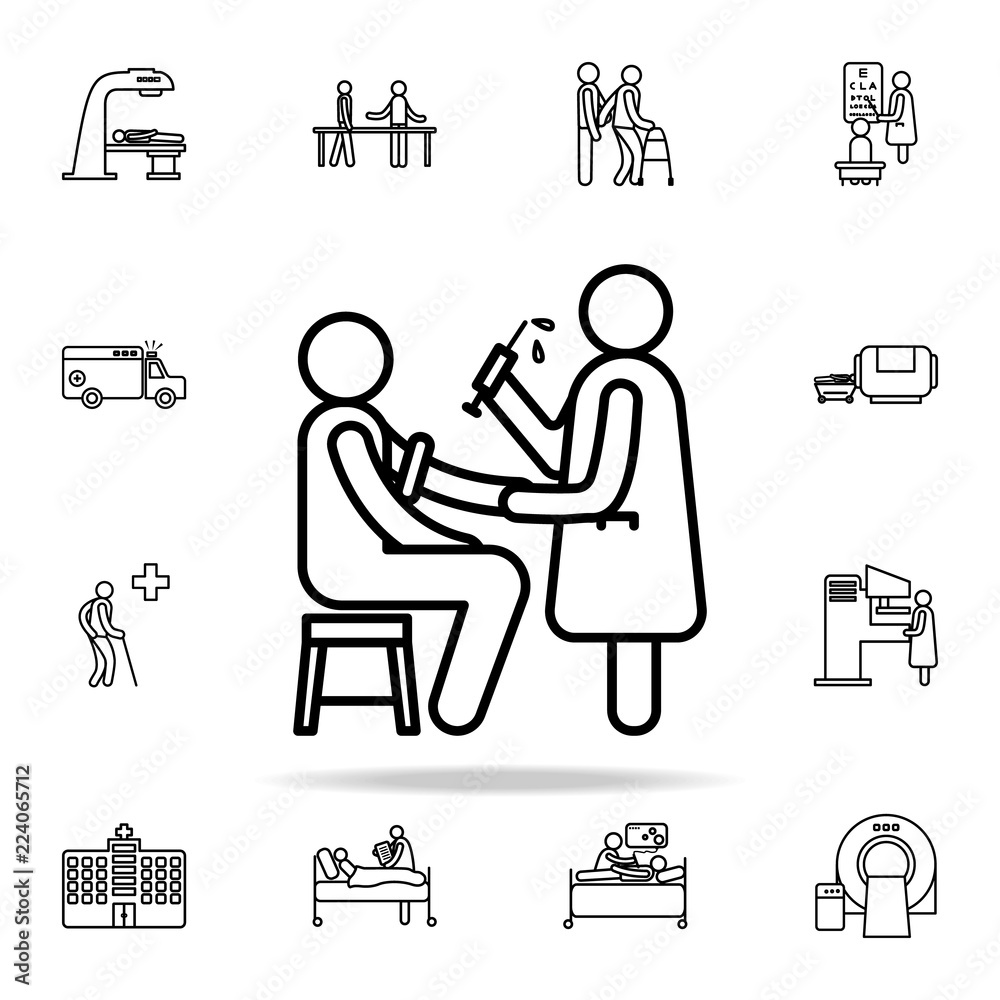 medicine injection icon. Hospital icons universal set for web and mobile medicine injection icon. Hospital icons universal set for web and mobile