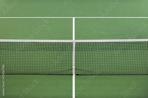 green tennis court surface, sport background © Augustas Cetkauskas