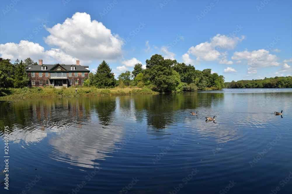House across the lake