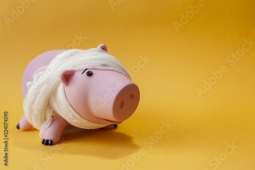 poor piggy bank photo