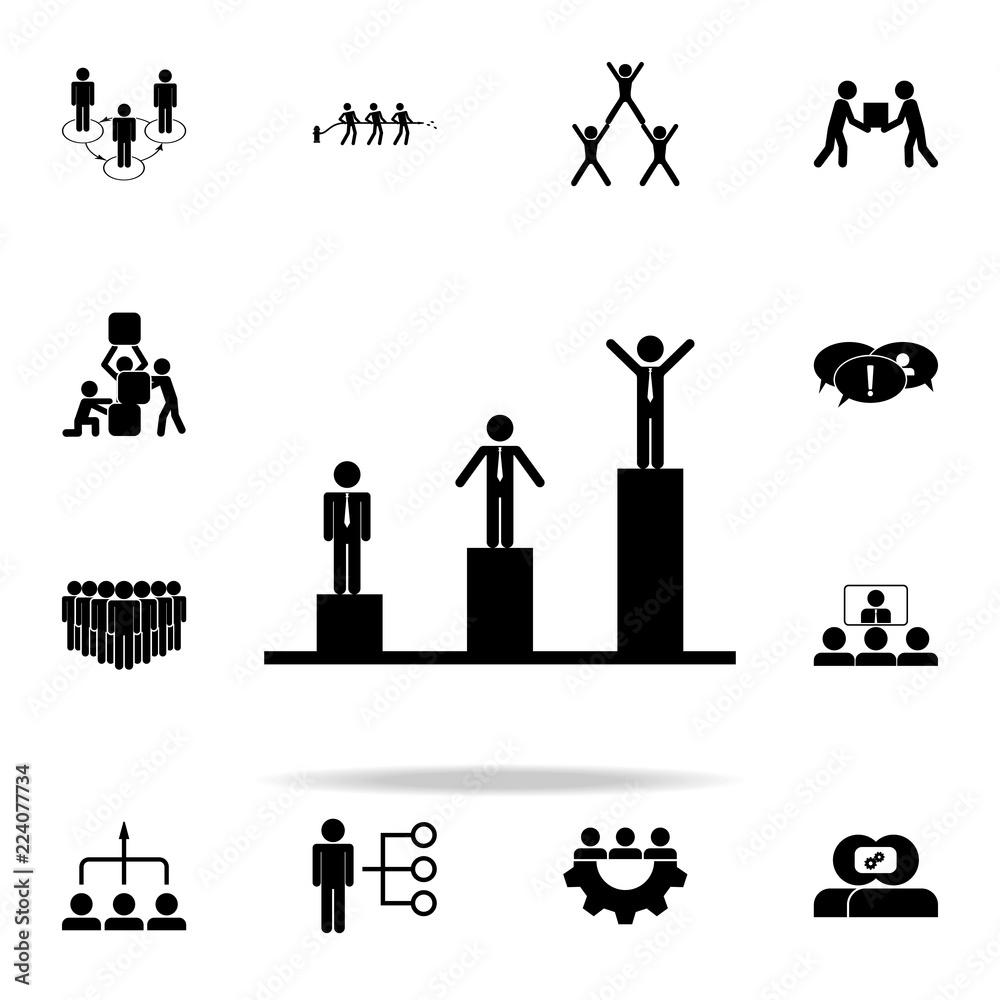 scale of success icon. Teamwork icons universal set for web and mobile scale of success icon. Teamwork icons universal set for web and mobile