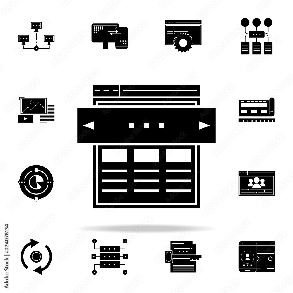 landing page icon. Web Development icons universal set for web and mobile landing page icon. Web Development icons universal set for web and mobile