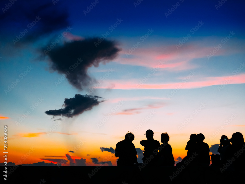 Fototapeta premium 沖縄の夕日