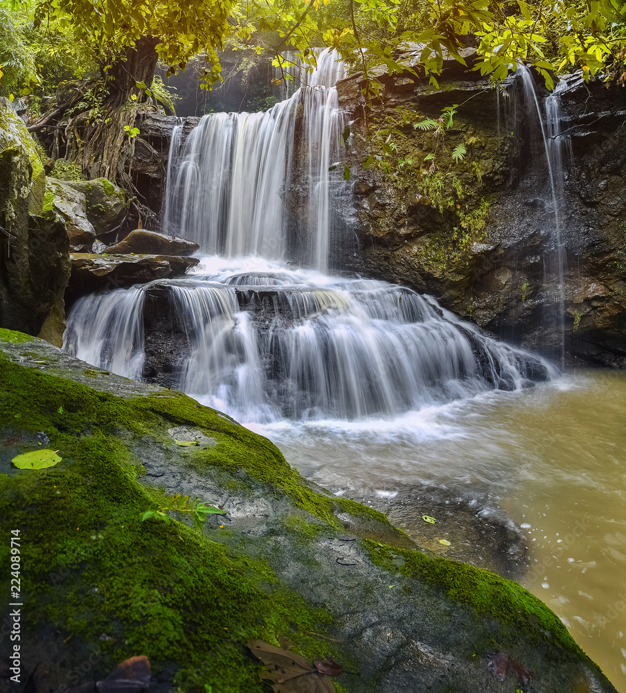 Tad tong waterfall Tad tong waterfall