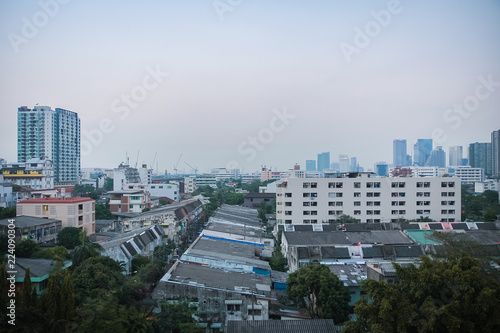 top view bangkok