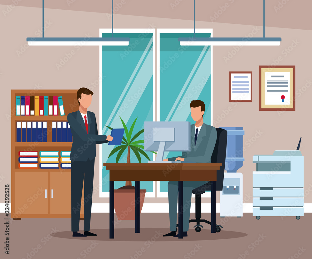 Business people in office Business people in office
