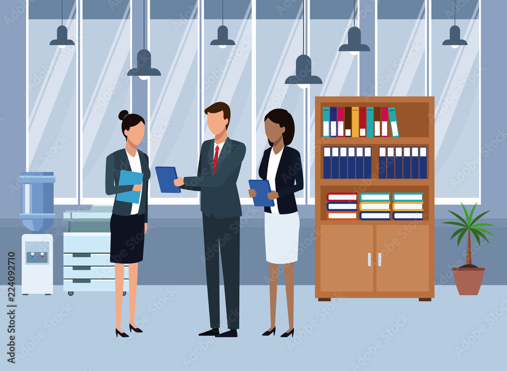 Business people in office Business people in office