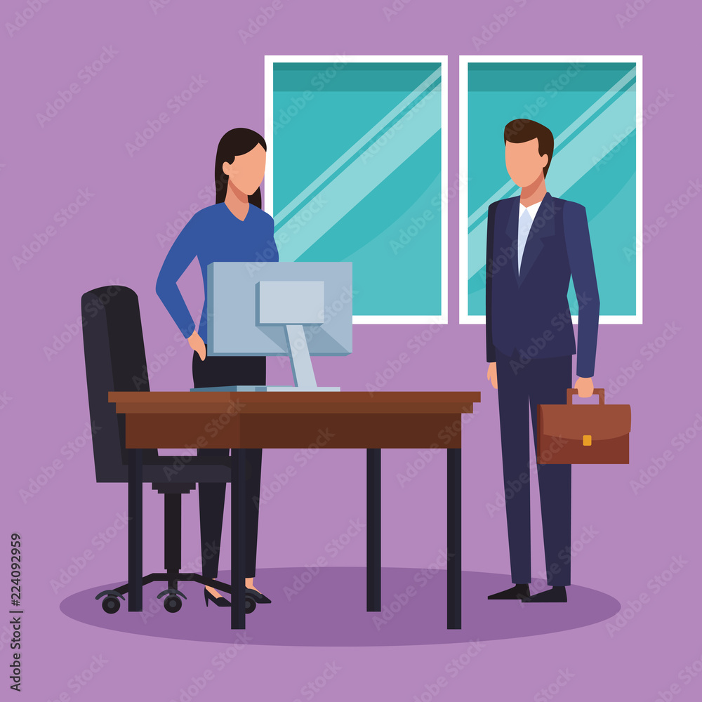 Business people at office Business people at office