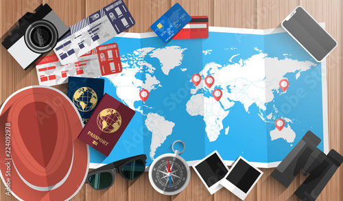 Travel and vacations concept
