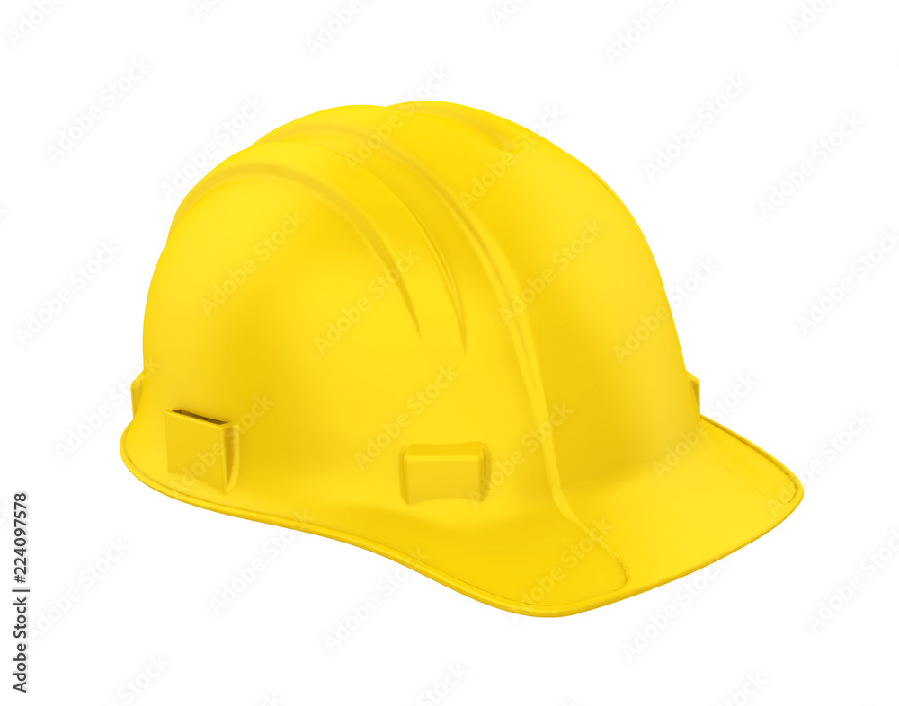 Fototapeta premium Safety Helmet Isolated