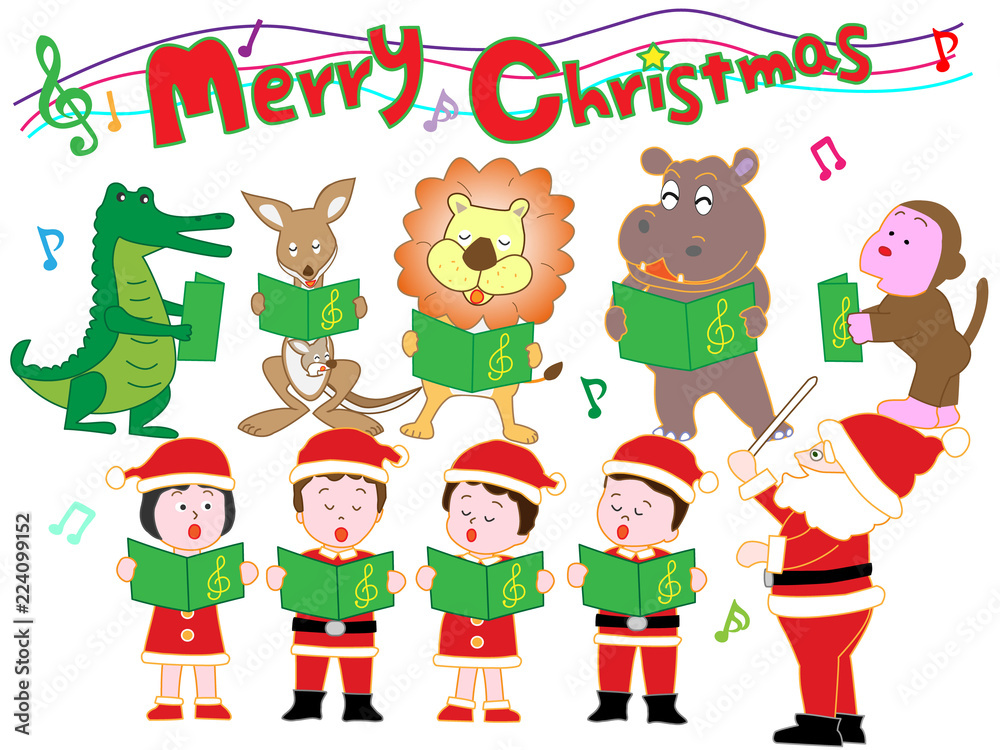 動物と子供たちのクリスマスコンサート