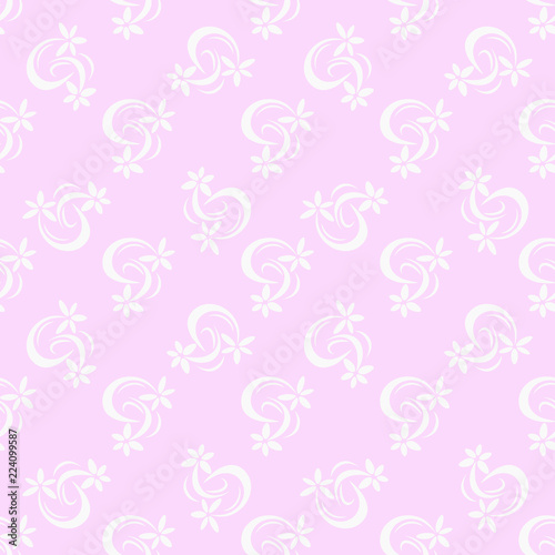 seamless pattern. Flower
