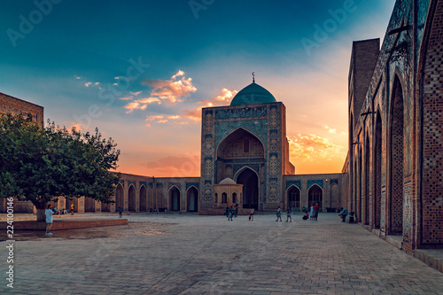 Kalyan Mosque in Bukhara. UNESCO World Heritage
