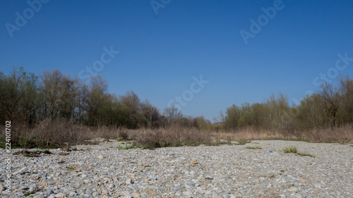 Dry river bed